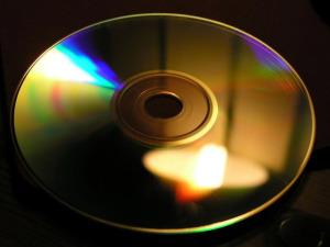 Compact-Disc-Underside