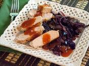 Sweet Sour Chicken Breasts with Cabbage Stir