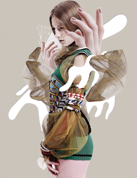 Karolina Sikorska by Nat Prakobsantisuk for Vogue Magazine,
Thailand, May 2014