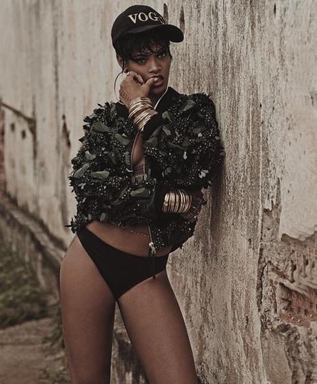 More Pictures From Rihanna’s Vogue Brazil