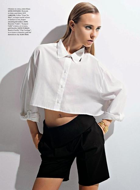 Alexandra Tikerpuu By Takay For Madame Air Magazine, France, April/May 2014