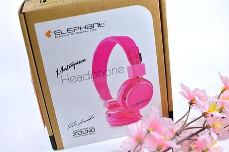 Elephant Pink Headphones - Datablitz