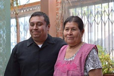 Adolfo Gomez and his mother, Doña Libo.