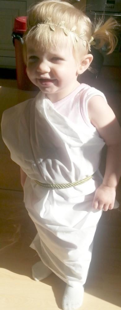 Little Miss A the Greek Goddess #TinyTitans