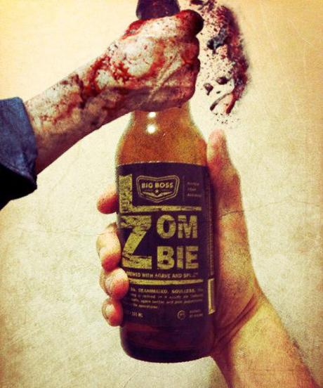 Big Boss-zombie-beer-beertogrpahy-walking dead