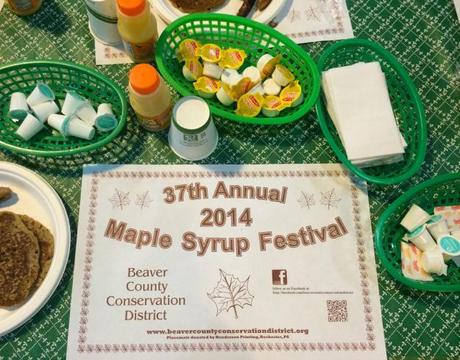 Maple Syrup Fest Place Setting