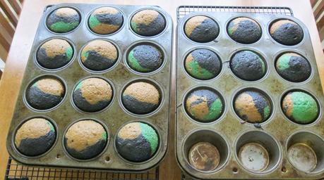 Camouflage Cupcakes