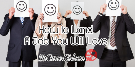 How-to Land a Job You Will Love