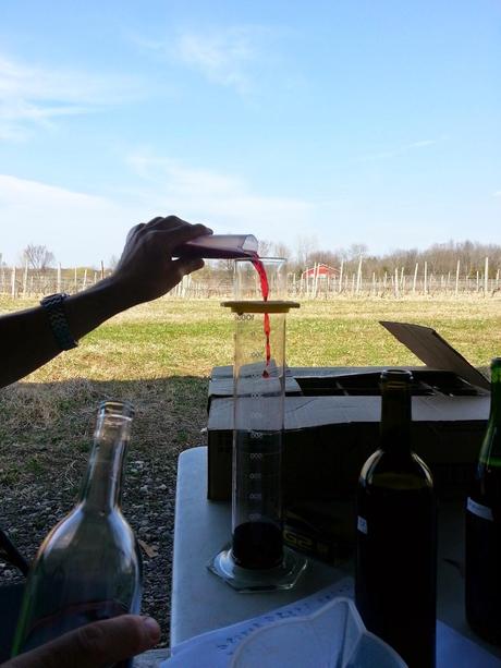 Blending Whitecliff Vineyard & Winery's 2013 Sky Island