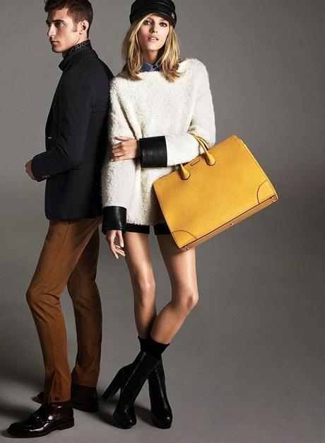 Anja Rubik for Gucci Pre-Fall 2014 Campaign