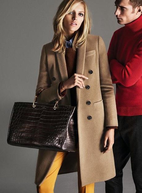 Anja Rubik for Gucci Pre-Fall 2014 Campaign