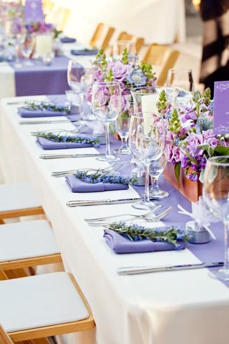 lavender-wedding-table