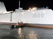 U.S. Navy Christens All-Electric Stealth Destroyer