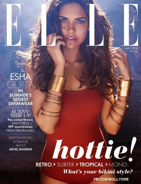 Esha Gupta For Hot Elle Magazine, India, May 2014