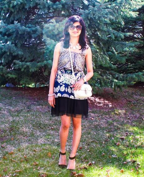 OOTD: Sequined Florals