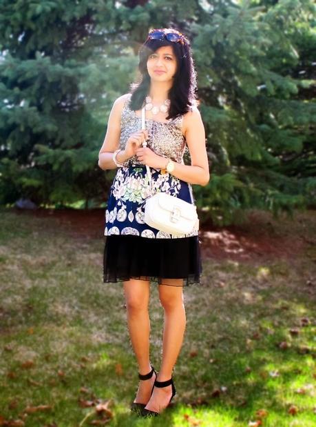 OOTD: Sequined Florals