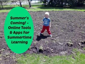 Summer's Coming! - Online Tools & Apps For Summertime Learning | LazyHippieMama.com