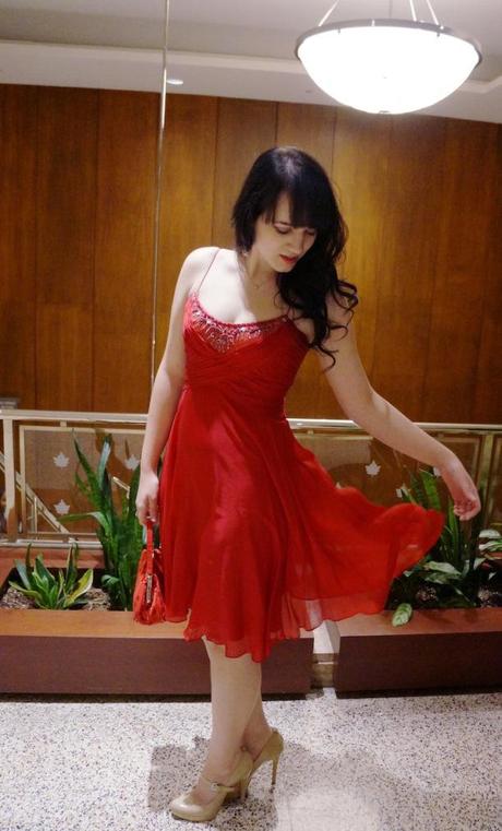 sage red badgley mischka dress 1