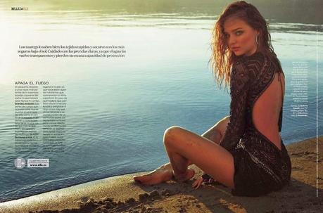 Miranda Kerr  for Elle Spain by Xavi Gordo