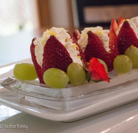 Strawberry Dessert with Cream Cheese Filling