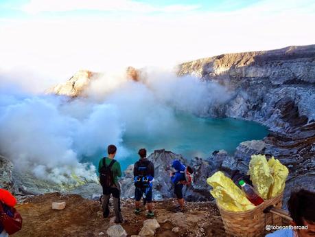 Indonesia,Sulphur,Iljen