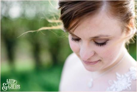 Beautiful bride makeup details York 