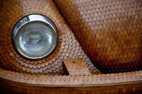 Wooden Volkswagen Beetle Made by Bosnian Pensioner