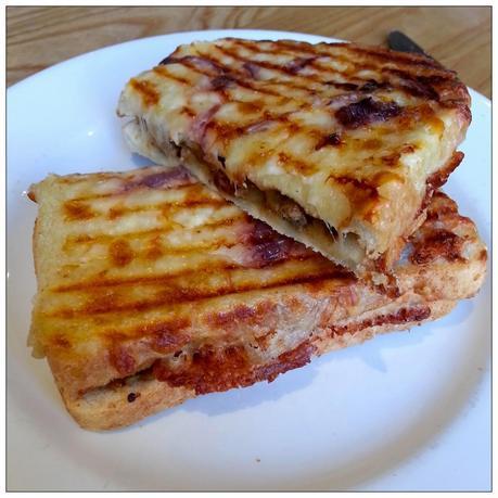 Costa Sausage and Red Onion Toastie