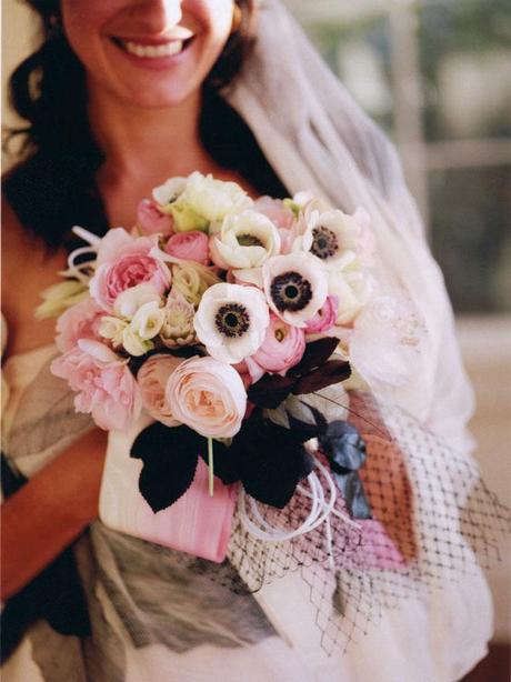 Paper anemones and fresh flowers!