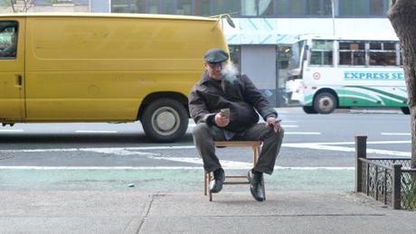 Rolando / Ninth Ave., in front of NYC Fine Cigars, New York, NY / Leica D-Lux 4