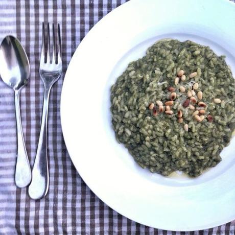 Nettle risotto