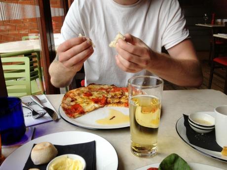 LUNCH AT PIZZA EXPRESS.