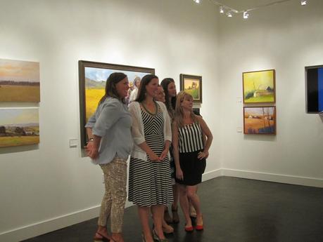 Opening at Anne Neilson fine art in Charlotte, NC