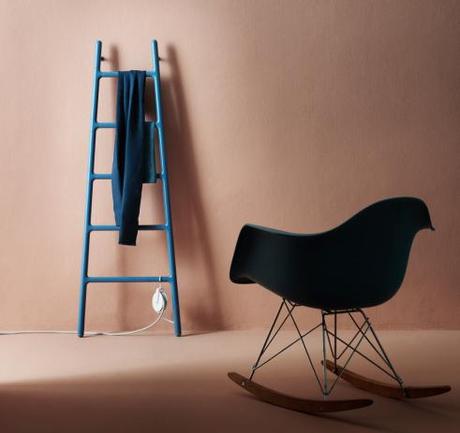 Ladder-shaped Scaletta Sadiator by Elisa Giovannoni