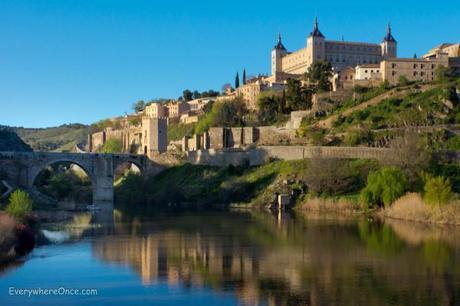 Toledo Spain overlooking the Tagus River