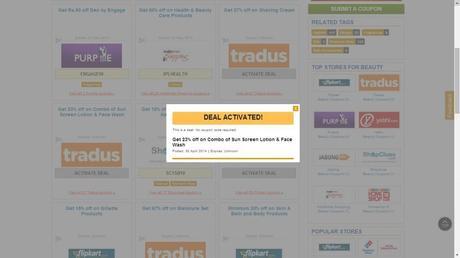 Save Money while shopping online with indiancoupons.com Tradus coupon