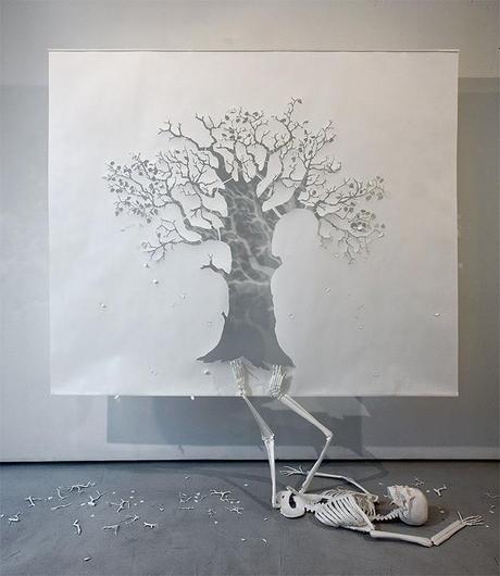 paper arts | large scale papercuts