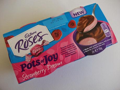 New! Cadbury Roses Pots of Joy Strawberry Dream Review