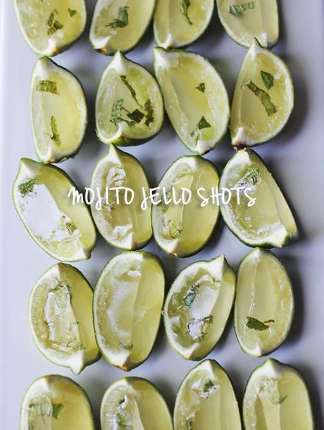 mojito jello shots