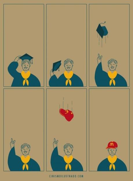 Cynical And Humorous Illustrations By Eduardo Salles