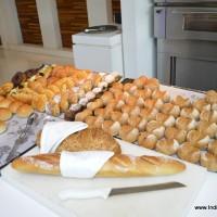 Fresh bread counter