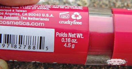 NYX Cosmetics Butter Lipstick in Sweet Tart - On my lips,Review,Swatches