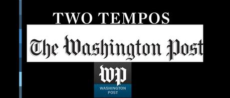 At The Washington Post: moving along with the two tempos of news