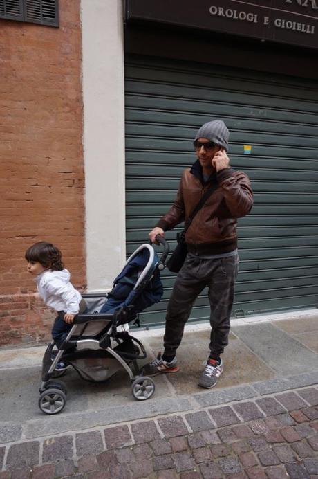 real dad street style, how do Italian dads dress, Italian fashionable dad, italian men are stylish