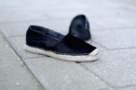 samsoe samsoe ponyhair espadrilles