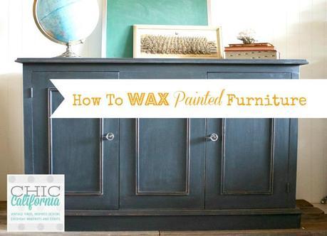 How to Wax Painted Furniture