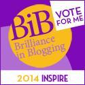 VOTE FOR ME BiB 2014 INSPIRE