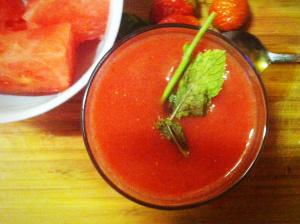 minted strawberry melon