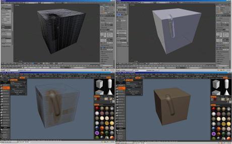 The largest edge split triangle will allow to split ill or long stretched triangles in a correct way for the sculpt tools.