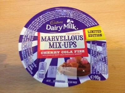 Today's Review: Cadbury Dairy Milk Marvellous Mix-Ups: Cherry Cola Fizz